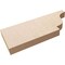 Ekena Millwork 2in. W x 8in. H x 20in. L Newport Woodgrain TimberThane Rafter Tail, Primed Tan RFTUR02X08X20NEWRCPR - alternate 4